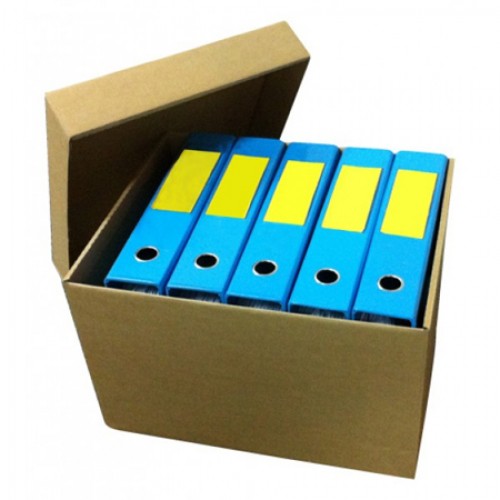 Carton Double Wall Archive Box With Detached Cover