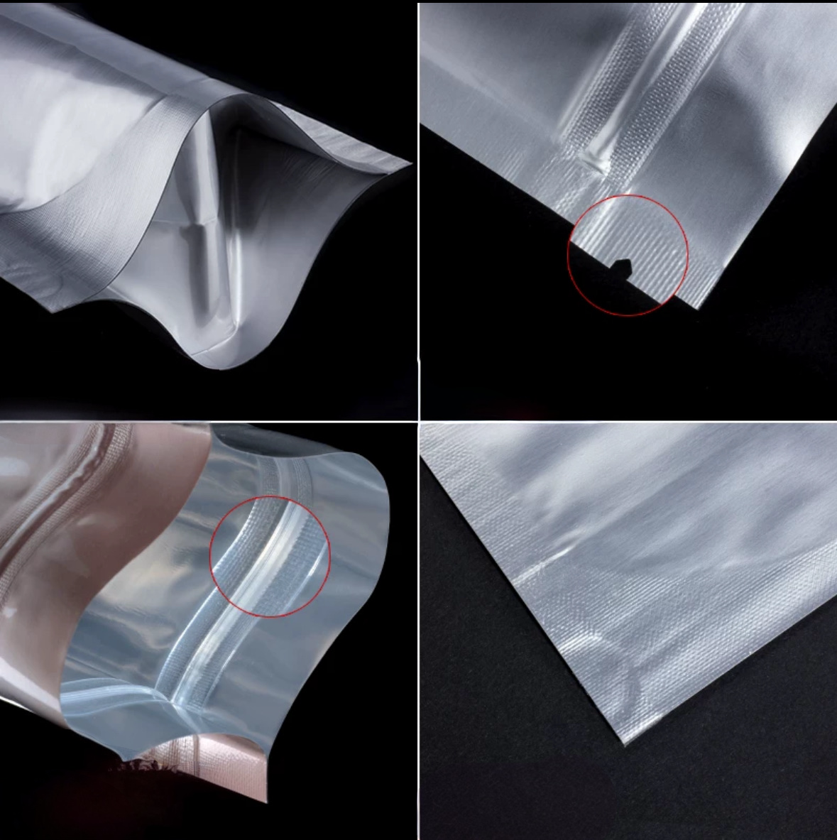 Aluminium Stand Up Pouch (100µ)