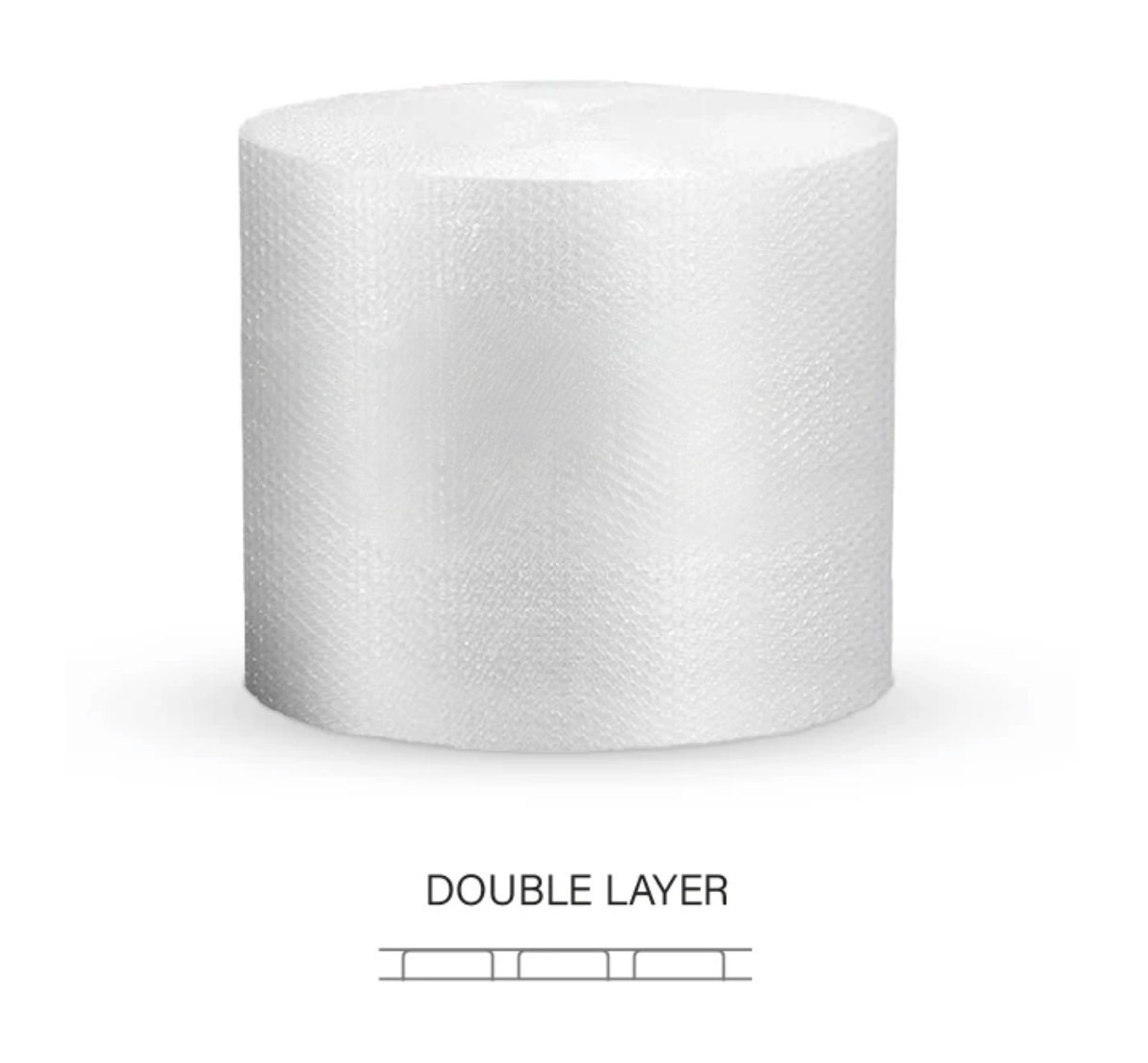 Bubble Wrap Double Layer Clear